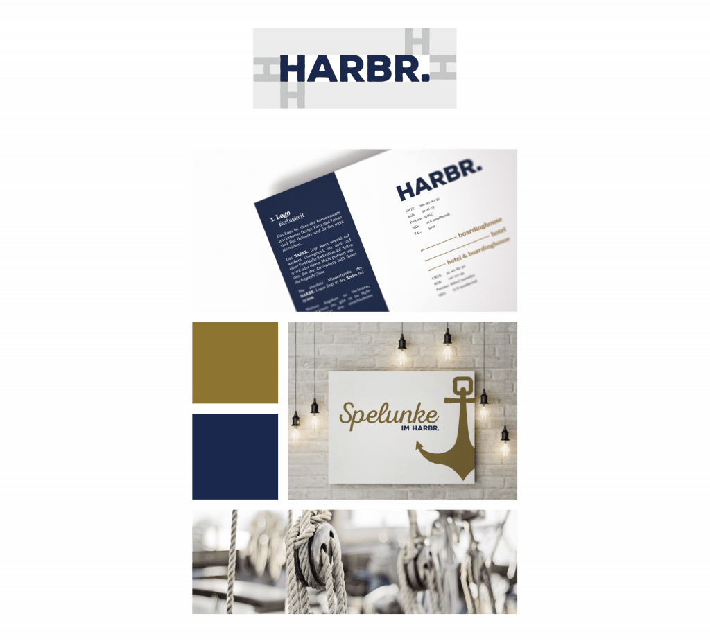 Abbildung CD Firma Harbr Briefpapier